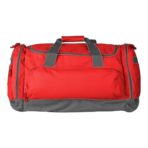 Polyester (600D) sports bag Lorenzo red | No Branding | not available | not available