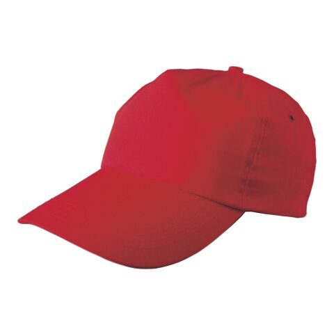 Cotton twill cap Lisa red | No Branding | not available | not available