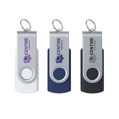 4GB Usb Twister Black | Without Branding