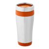 Elwood 410 ml insulated tumbler Standard | Silver-Orange | not available | No Branding | not available | not available