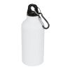 Oregon 400 ml matte sport bottle with carabiner White | No Branding | not available | not available