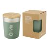 Lagan copper vacuum insulated tumbler with bamboo lid 300 ml Standard | Heather green | No Branding | not available | not available