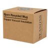 Bjorn 360 ml RCS certified recycled stainless steel mug with copper vacuum insulation Dark blue | not available