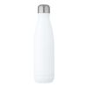 Cove 500ml recycled stainless steel vacuum insulated bottle Standard | White | No Branding | not available | not available