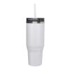 Melbourne 1200 ml RCS certified mug with straw Standard | white | Not applicable | No Branding | not available | not available