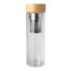 Bailey 400 ml borsilicate glass infuser bottle with bamboo lid Standard | white | Not applicable | No Branding | not available | not available
