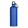 Oregon 750 ml matte RCS recycled single wall stainless steel water bottle with carabiner Standard | Royal blue | not available | No Branding | not available | not available