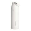 Stanley IceFlow™ 2.0 1.06 litre water bottle with flip straw Standard | Frosted clear | No Branding | not available | not available