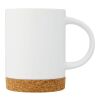 Neiva 425 ml ceramic mug with cork base White | not available
