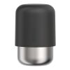 Mepal Ellipse 300 ml coffee-to-go mug  Solid black | No Branding
