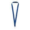 Lago lanyard with break-away closure Standard | Navy | not available | No Branding | not available | not available | not available