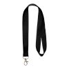 Impey lanyard with convenient hook Standard | Black | not available | No Branding | not available | not available | not available