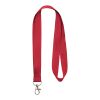 Impey lanyard with convenient hook Priority | Red | not available | Direct to Film | both straps | 300 mm x 16 mm | 100