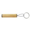 Cane bamboo key ring with light Standard | Natural | No Branding | not available | not available