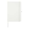 Teak A5 recycled hard cover notebook with lined pages Standard | white | No Branding | not available | not available