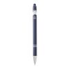 Kish ballpoint pen with silver finish (black ink) Standard | Deep blue | No Branding | not available | not available