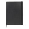 Moleskine Ruled XL Soft Cover Notebook Standard | Solid black | Paper Print | paper band | 470 mm x 55 mm