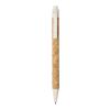 Midar cork and wheat straw ballpoint pen Natural-Cream | not available