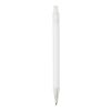 Spectrum recycled aluminium ballpoint pen (blue ink) White