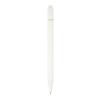 Chartik monochromatic recycled paper ballpoint pen with matte finish Standard | White | Not applicable | No Branding | not available | not available