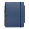 Thalaasa A5 ocean-bound hard cover notebook with ballpoint pen (black ink) Standard | Ocean blue | Not applicable | No Branding | not available | not available