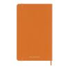 Moleskine 100% VEGEA® Capri L soft cover notebook - ruled Standard | Orange | No Branding | not available | not available