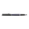Hemisphere colour blocking fountain pen with palladium trim Standard | Blue-Solid black | Not applicable | No Branding | not available | not available
