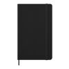 Moleskine horizontal hard cover 12 month L weekly planner Standard | Solid black | not available | No Branding | not available | not available