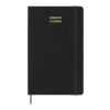 Moleskine hard cover undated L weekly planner Standard | Black | No Branding | not available | not available