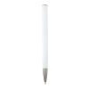 Ziggur aluminium ballpoint pen (blue ink) Standard | White | not available | No Branding | not available | not available