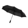 Trav 21.5" foldable auto open/close umbrella Standard | Solid black | not available | No Branding | not available | not available | not available