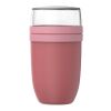 Mepal Ellipse 750+300 ml insulated lunch pot Pink