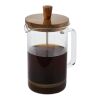 Ivorie 600 ml coffee press Standard | Transparent-Wood | No Branding | not available | not available