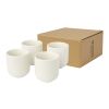 Male 4-piece 90 ml espresso cup Standard | White | No Branding | not available | not available