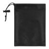 Lucas RPET sport towel 50x100 cm Solid black | not available