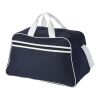 San Jose 2-stripe sports duffel bag Standard | Navy-White | No Branding | not available | not available | not available