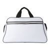 San Jose 2-stripe sports duffel bag Standard | White-Transparent clear | not available | No Branding | not available | not available | not available
