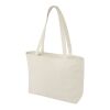 Ningbo 320 g/m² zippered cotton tote bag Standard | Natural | Not applicable | No Branding | not available | not available | not available