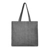 Pheebs 210 g/m² recycled gusset tote bag Standard | Heather black | No Branding | not available | not available | not available