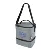 Tundra 9-can RPET lunch cooler bag Standard | Heather grey | Not applicable | No Branding | not available | not available | not available