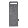 Felta 75 cl GRS recycled felt wine bag Standard | Grey | No Branding | not available | not available | not available