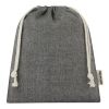 Pheebs 150 g/m² GRS recycled cotton gift bag medium 1.5L Standard | Heather black | not available | No Branding | not available | not available | not available
