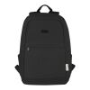 Joey 15.6" GRS recycled canvas anti-theft laptop backpack 18L Standard | Solid black | not available | No Branding | not available | not available | not available
