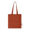 Madras recycled cotton tote bag 140 g/m² Brick | not available