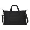 Turner 15.6" GRS recycled laptop duffel bag 36L Black | No Branding | not available | not available