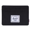 Herschel Charlie recycled RFID card holder Standard | Solid black | not available | No Branding | not available | not available | not available