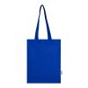 Madras Blend 140 g/m² GRS recycled cotton tote bag 7L Standard | Royal blue | Not applicable | No Branding | not available | not available | not available