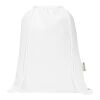 Oregon Blend 140 g/m² GRS recycled drawstring bag 5L Standard | White | No Branding | not available | not available | not available