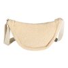 Bear GRS recycled sherpa crossbody bag 3L Natural | No Branding | not available | not available