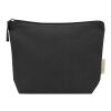 Odisha 180 g/m² OCS organic toiletry bag 1L  Solid black